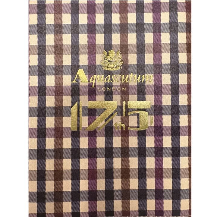 カバー裏には175周年ロゴをゴールドで箔押し