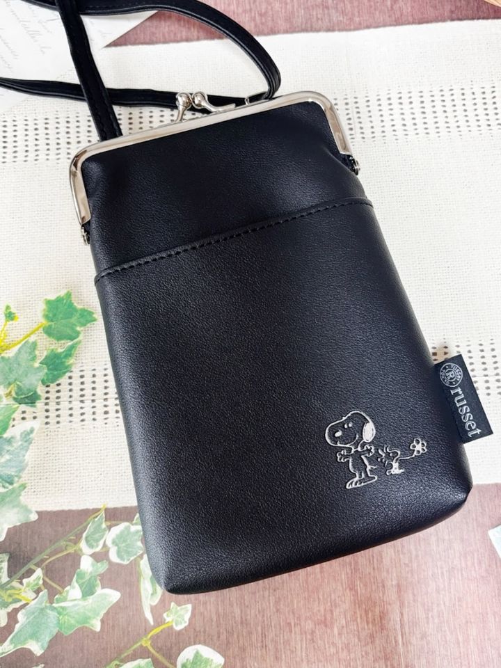 がま口スマホショルダー
