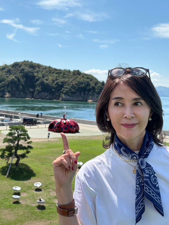 有村さんスカーフアレンジ③