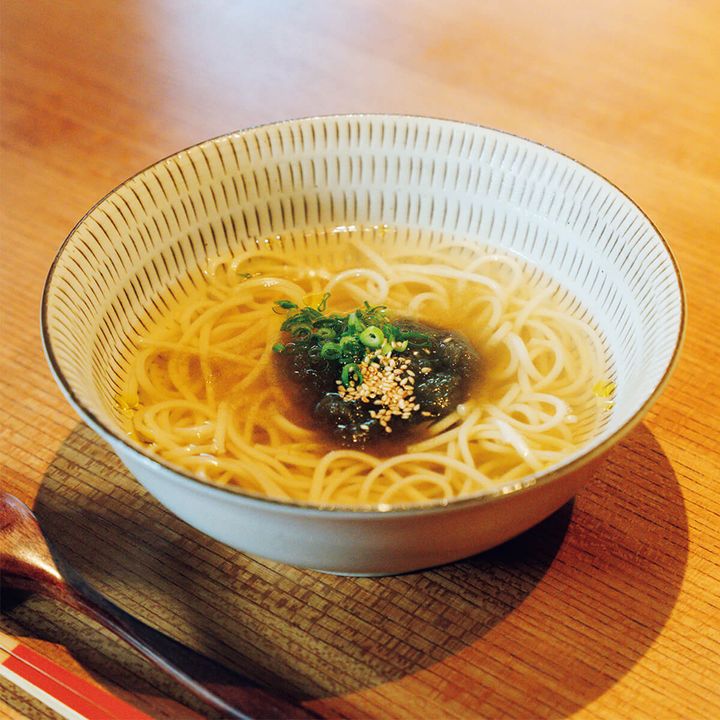 鹿児島〈名山堀梅屋〉にゅうめん