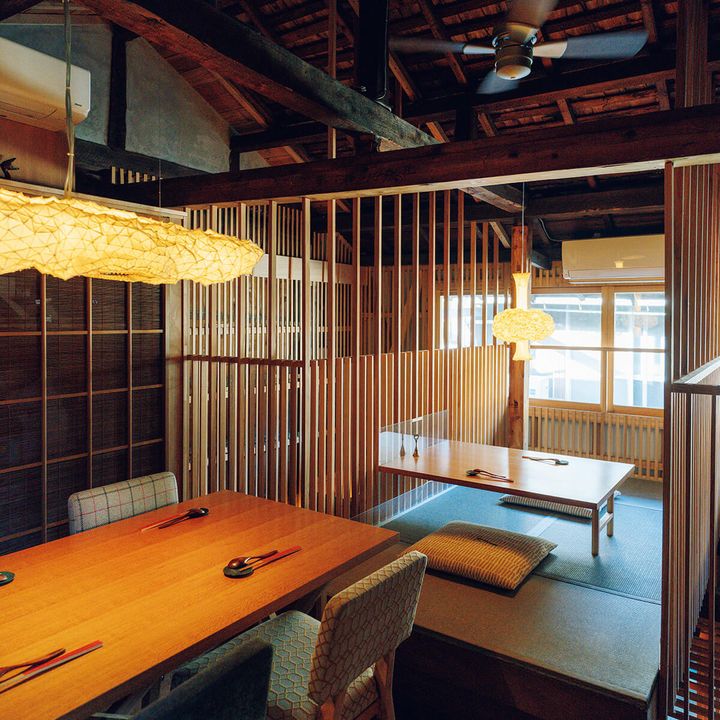 鹿児島〈名山堀梅屋〉店内2階