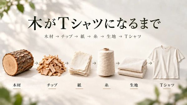 新素材「木糸」を活用し、“木を纏う”という新たな選択肢を提案！クラファン実施中