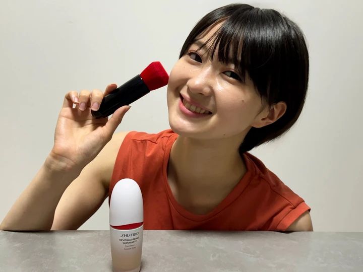 資生堂スキンスムースファンデーションとDAIYA FUDE フェイス デュオの組み合わせ 資生堂ファンデーション ファンデーションブラシ 艶ファンデ セミマットファンデ カバー力のある美容液ファンデーション