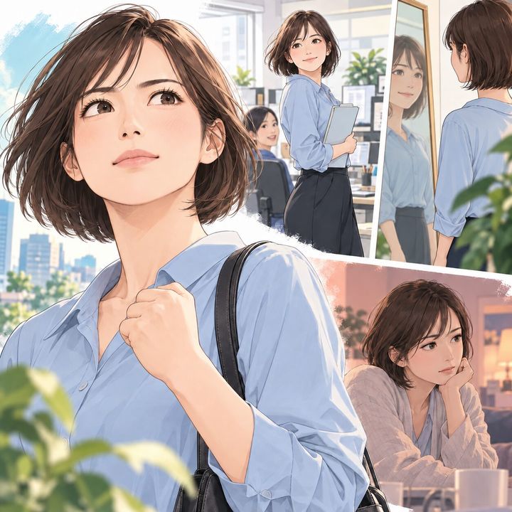 失恋を機にダイエットした女性を描いた漫画アイキャッチ
