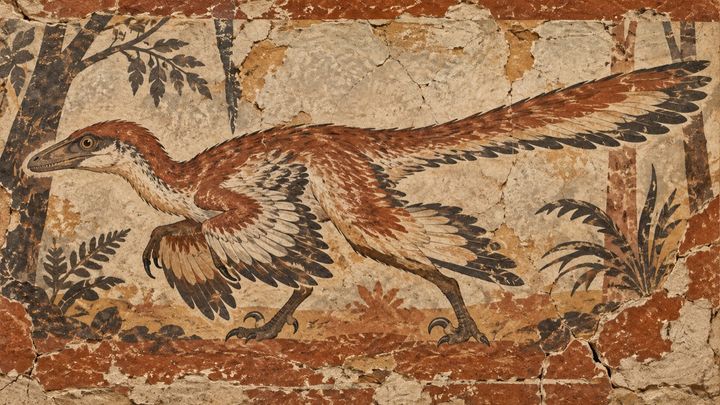 翼が4枚ある「鳥のような小さなハンター」