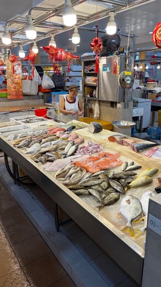 チョンバルマーケット 魚市場①