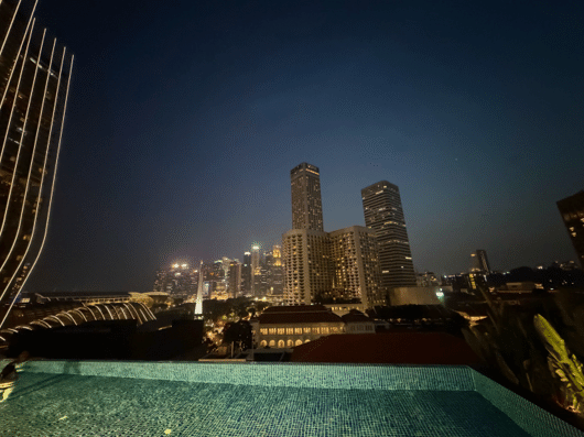 シンガポールの夜景