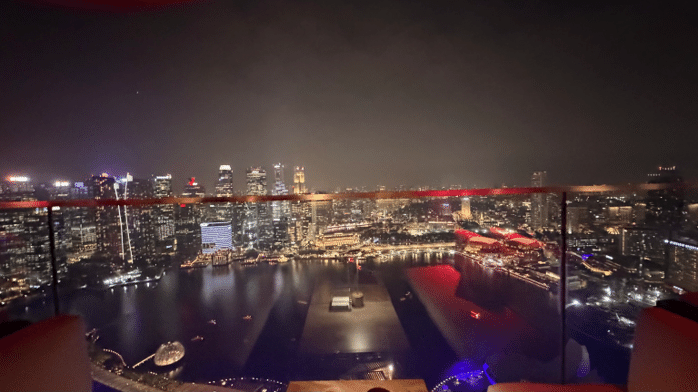 シンガポールの夜景