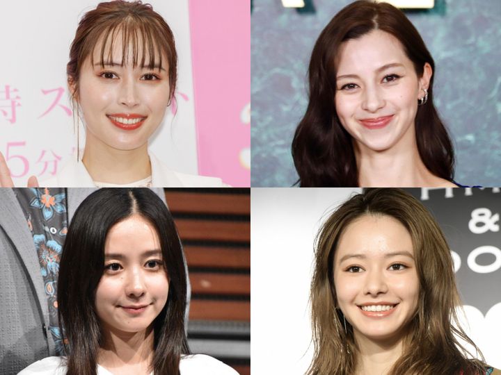 『アナザースカイ』MCを務めた（左上から時計回りで）広瀬アリス、中条あやみ、山本舞香、堀田真由 クランクイン！ width=