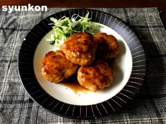 「コクうま照り焼きつくね」レシピ