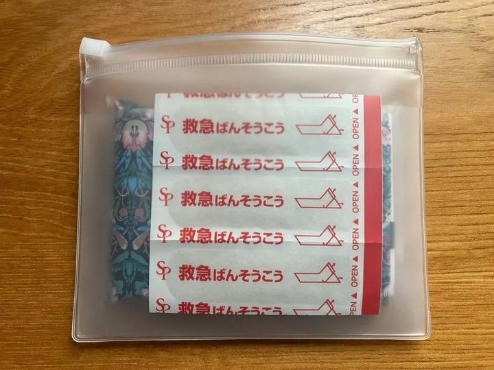 Seria(セリア)：仕切付きポケットティッシュケース