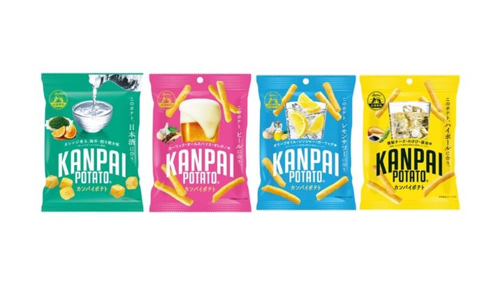 「KANPAI POTATO」シリーズ新作とリニューアル発売3種