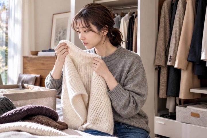 久しぶりに出したニットやジャケット、そのまま着て大丈夫？秋冬服を着る前に確認したい３つのこと