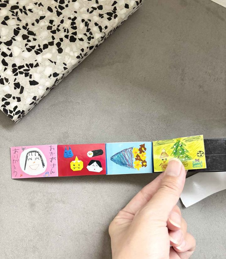 画像1: 切って貼るだけ！ 作品がマグネットに変身