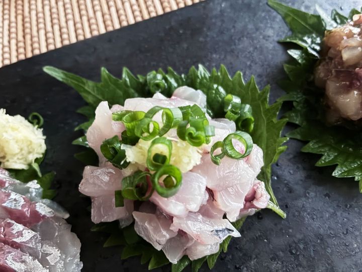 鯵のたたきのレシピ