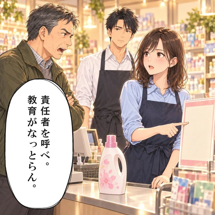 店長にも自分で根拠を伝え同じ案内を確認してもらいます
