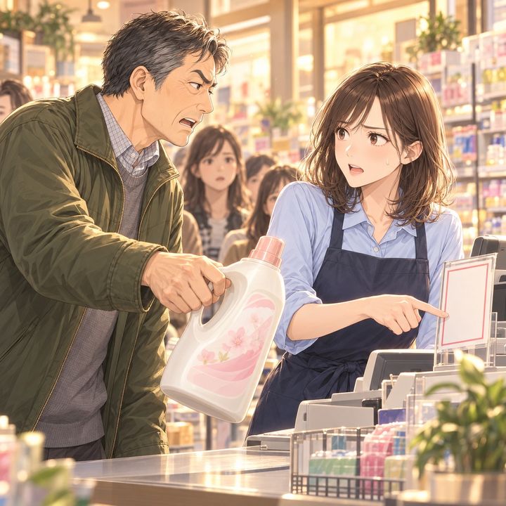 【漫画】「昨日の値段にしろ！」特売終了後も値引きを迫る常連客。店員が終了日を示して返した言葉