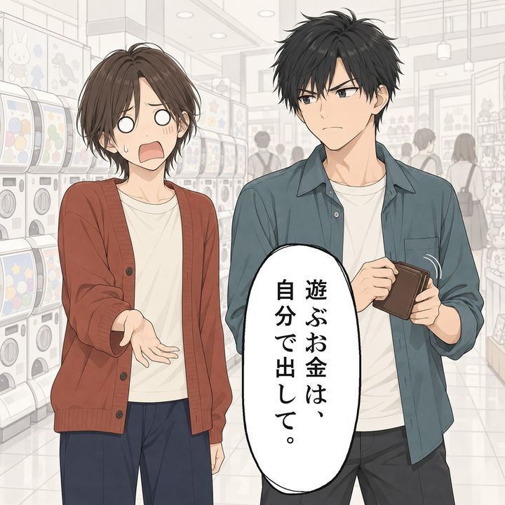 私は相手の小銭を戻し、支払いをきっぱり断ります