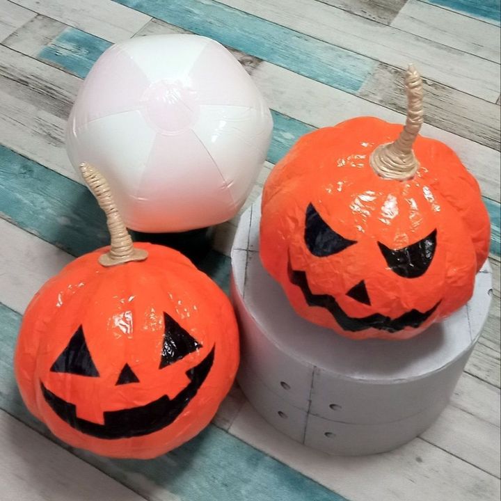 ビーチボールで【かぼちゃ】ハロウィンにいかが？