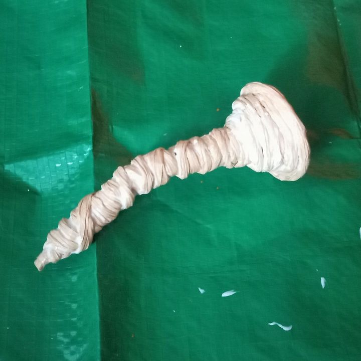 釘じゃないよ(*^^*) かぼちゃの上の茎部分に使用