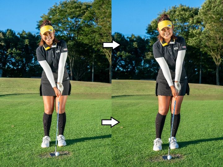 右足体重で打ってない？ザックリを出さずに寄せるコツ