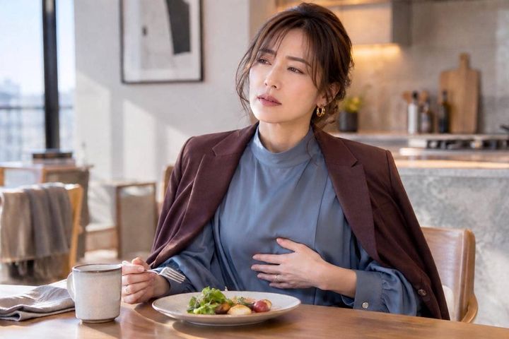 「少し食べただけで胃がもたれる…」40代以降が知っておきたい体の変化