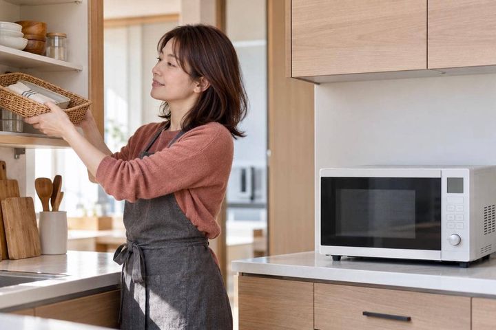 電子レンジの上、物置きになってない？使う前に確認したい“放熱スペース”