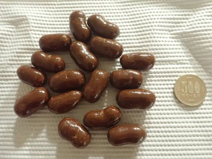 DAISO(ダイソー)：でん六 コーンチョコ 37g