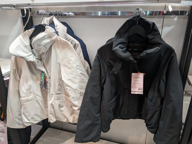 X Shelterのダウンジャケット