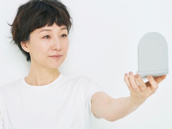 【2】全体を鏡で見て微調整する