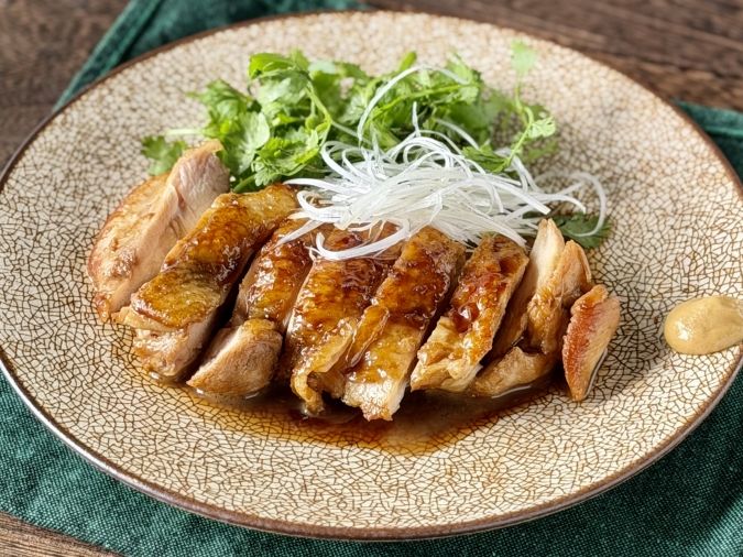 黒酢照り焼き