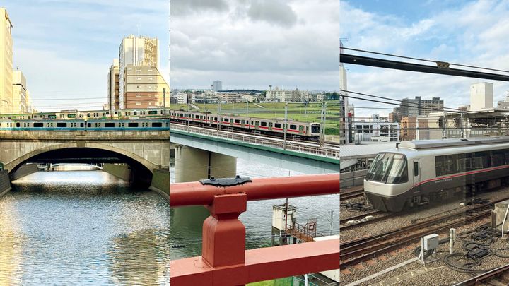 千代田区 万世橋、田園調布〈多摩川浅間神社〉、ロマンスカー