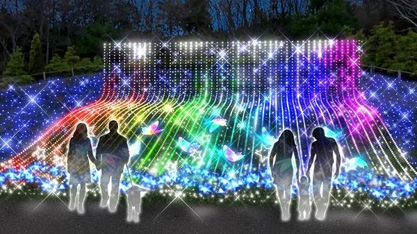 【静岡県伊豆市】「虹の郷イルミtheナイト2026」開催！もみじライトアップや打ち上げ花火も実施