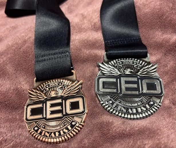 CEO 2026のメダル