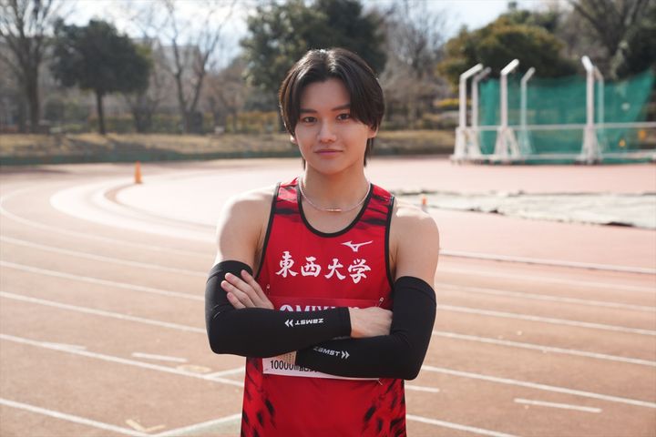 ドラマ『俺たちの箱根駅伝』に出演するaoen・雅久 （C）日本テレビ width=