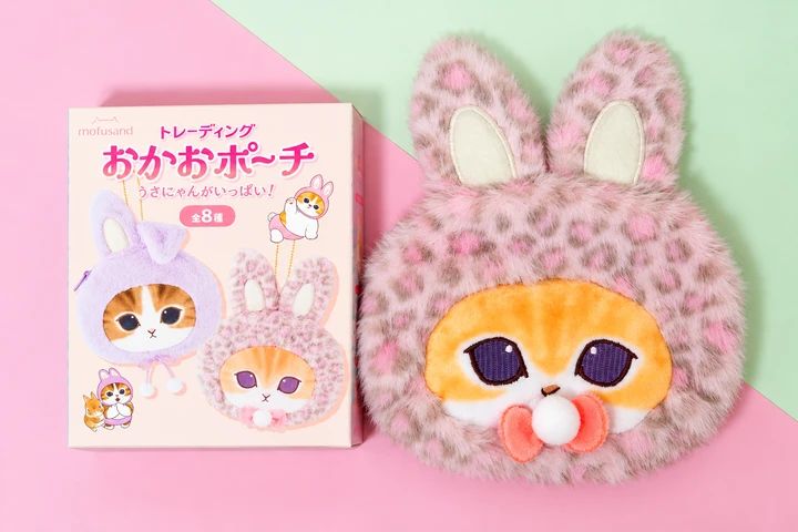mofusandoトレーディングおかおぽーち！うさにゃんがいっぱい