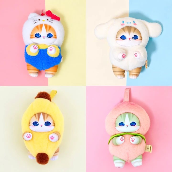 mofusandキラメッコの写真(フルーツにゃん、サンリオキャラクターズコラボ)