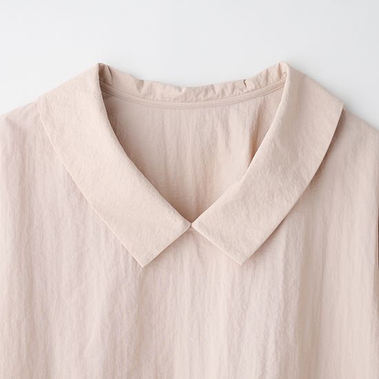 [THREE SQUARE]2WAYタフタロングスリーブブラウス ￥17,600