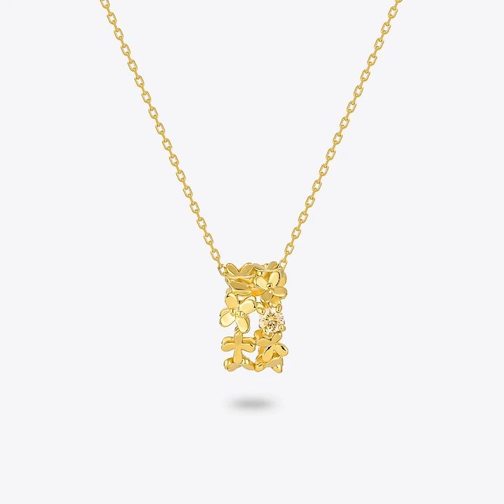 V925(YGc) Necklace / CZ ￥14960