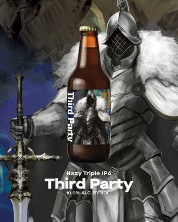 【神奈川県横須賀市】GRANDLINE BREWING3周年記念の度数10%ビール、Hazy Triple IPA「Third Party」を解禁