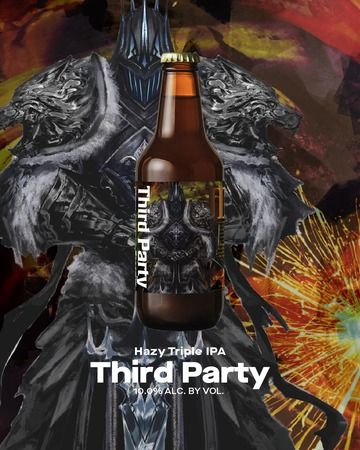 【神奈川県横須賀市】GRANDLINE BREWING3周年記念の度数10%ビール、Hazy Triple IPA「Third Party」を解禁