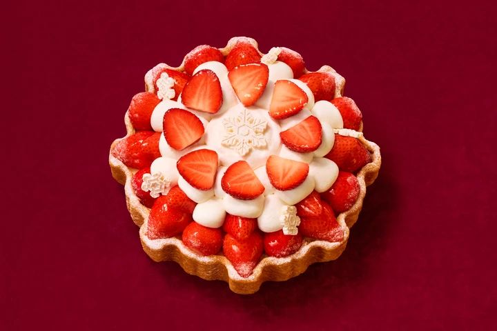 【新作】～タルトエクラ～ クリスマスのショートケーキタルト 21cm（7～8名様用） ￥17820 ／ 17cm（3～4名様用） ￥13950