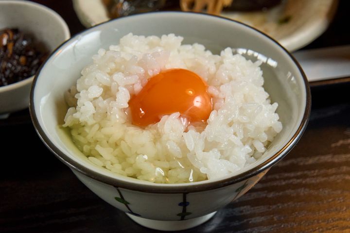 瑞穂蔵 田舎膳 卵かけご飯