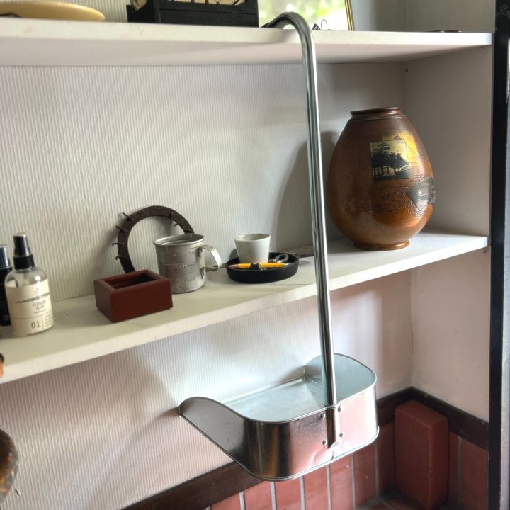〈松野屋〉のハンドル付きちりとり