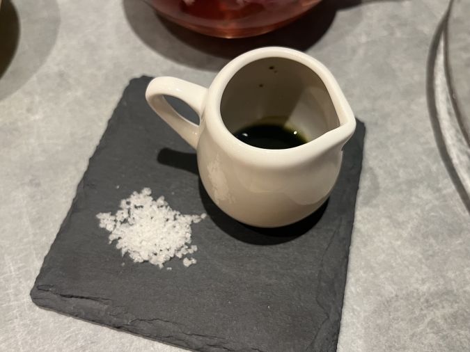 夜パフェBAR &VIGO 庭 抹茶ソースとグランド塩
