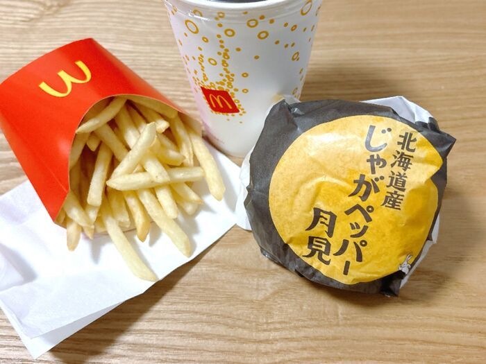 【マクドナルド】過去イチのおいしさだぁ♡月見シリーズ第2弾はポテト入り。懐かしのあの味にそっくりでした！