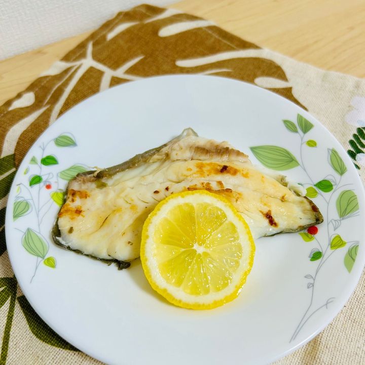 ウマヅラハギの塩焼き