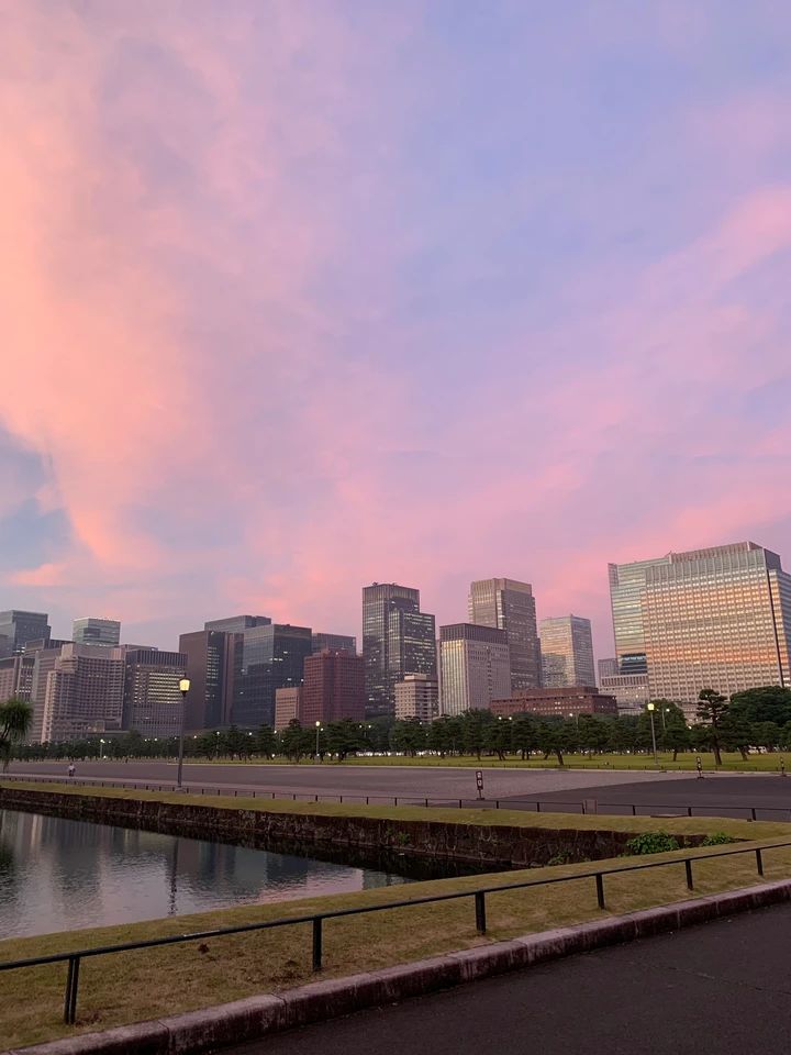 皇居ランでの景色