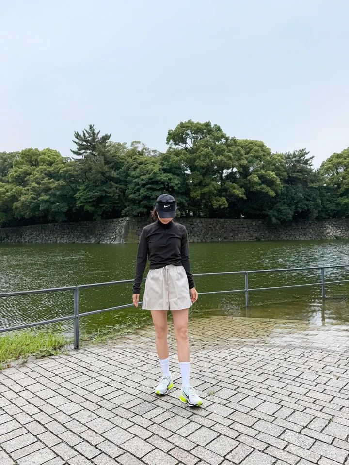 皇居ランコーデ