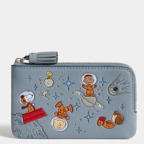 「Peanuts All Over Space Snoopy スモール・ジップ・ルースポケット」(4万9500円)